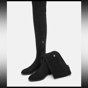 Zara over the knee boots